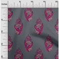 thumbnail image 1 of oneOone Polyester Lycra Fabric Leaves & Floral Block Fabric Prints By Yard 56 Inch Wide, 1 of 6