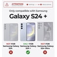 thumbnail image 2 of Dexnor for Samsung Galaxy S24 Plus Case with Built-in Slide Camera Cover & Screen Protector & Kickstand, Shockproof Rugged Case Full-Body Bumper Protective Cover for Galaxy S24 Plus 2024, Purple, 2 of 7