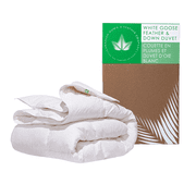 White Goose Feather & Down Duvet - Regular Weight - King Size