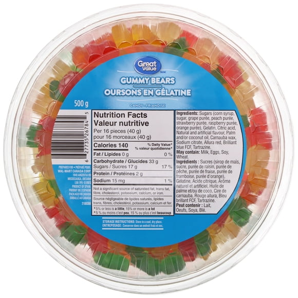 Great Value Gummy Bears