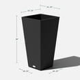 thumbnail image 2 of Veradek Pure Series Midland 30" Planter Black, 2 of 9