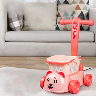 YIMWNYI Simulated Home Play Shopping Cart Toy, Realistic Tool Set, ABS Plastic, Stable Design, Easy to Operate, Ideal for Birthday, Christmas, Graduation Gifts, Indoor Play