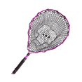 thumbnail image 4 of S SERENABLE Fishing Landing Net Extendable EVA Handle Fishing Net for Bass Prawns Salmon Rose Pink, 4 of 9