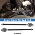 thumbnail image 3 of 2 Pcs Front Inner Tie Rod Ends Kit Suspension Steering Tie Rod End for Mazda Tribute 2001-2006 No.EV405, 3 of 7