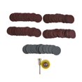 thumbnail image 4 of 1 inch Flocking Sandpaper 25mm Sanding Disc Grinding Wood Polishing Set, 4 of 11