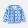thumbnail image 1 of Cameland Mode Décontractée Tricot Chaud Tricot Double Couche Cardigan Col en V, 1 of 9
