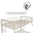 thumbnail image 3 of DHP Dusty Twin over Full Metal Bunk Bed, 3 of 7