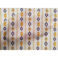 thumbnail image 4 of oneOone Cotton Poplin Fabric Stripe & Geometric Ikat Printed Craft Fabric BTY 56 Inch Wide, 4 of 4