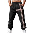 thumbnail image 2 of Ceisia Pantalon Décontracté Ample Uni pour Homme Taille Élastique à Cordon de Serrage Sport Cadeau Travail, 2 of 9