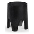 thumbnail image 1 of Meridian Furniture Foligno Table d'Appoint en Béton Noir pour Intérieur/extérieur, 1 of 8