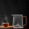thumbnail image 1 of Tea Kettle With Infuser & Wood Handle, Borosilicate Glass Tea Maker For Loose Leaf Tea, Tea Steeper For Tea, 1 of 2