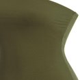thumbnail image 5 of CHUANK Haut Bandeau Long Tube Basique Uni Extensible en Coton pour Femmes, Lot de 2, 5 of 5