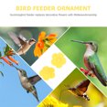 thumbnail image 2 of MasteelfCA 18 Pcs Mangeoires d'Eau Utiles pour Colibris Outil d'Alimentation pour Oiseaux en Forme de Fleur, 2 of 7
