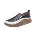 thumbnail image 2 of LSLJS Chaussures à Plateforme pour Femmes à Bout Rond Épais, Chaussures Décontractées Confortables, Chaussures Plates, 2 of 3