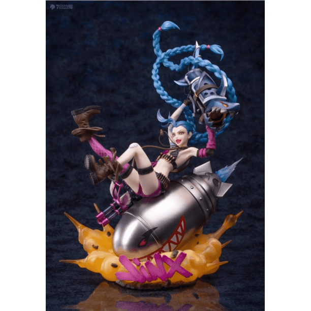 Myethos 1/7 Scale League of Legends LOL Jinx Figure Painted Statue