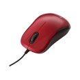 thumbnail image 2 of Verbatim 70234 Silent Corded Optical Souris pour Ordinateur Portable Ergonomique & Mac, Rouge, 2 of 5