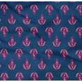 thumbnail image 4 of oneOone Organic Cotton Poplin Twill Fabric Floral Block Print Fabric BTY 42 Inch Wide, 4 of 4