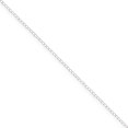 thumbnail image 1 of Chaîne Gourmette en Argent Sterling 18 Pouces, 1 of 1