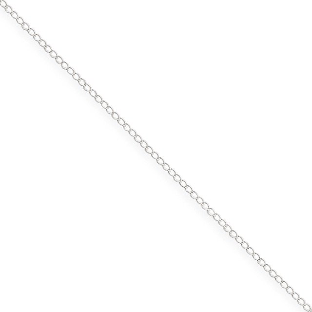 Chaîne Gourmette en Argent Sterling 18 Pouces