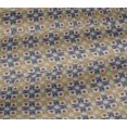 thumbnail image 5 of oneOone Viscose Jersey Fabric Check & Triangle Ikat Decor Fabric Printed BTY 60 Inch Wide, 5 of 5