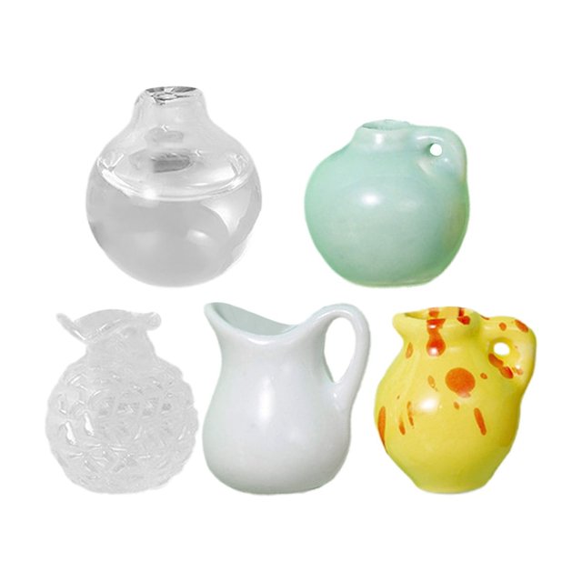 Clearance! Vase Magnets Ceramic Vase Refrigerator Magnets 3D Ceramic Flower Vase Cute Plant Vase Fridge Magnets Kitchen Decoration