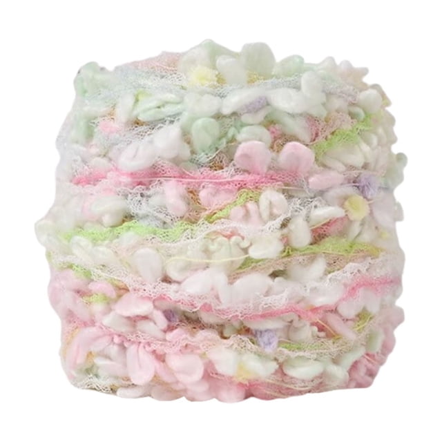 Hand Spun Art Yarn 100g/roll Hand Blended Bright Colors Suitable For Hand Knitting Scarves Hats Bags