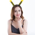 thumbnail image 2 of 8pcs Creative Bee Headband Bee Tentacle Hair Hoops Bee Party Favors Hair Accessory, 2 of 9