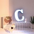 thumbnail image 3 of RKSTN Night Light Creative LED Letter Lights Night Light Plastic English Letters Light Lamp Decor Led Lights, 3 of 5