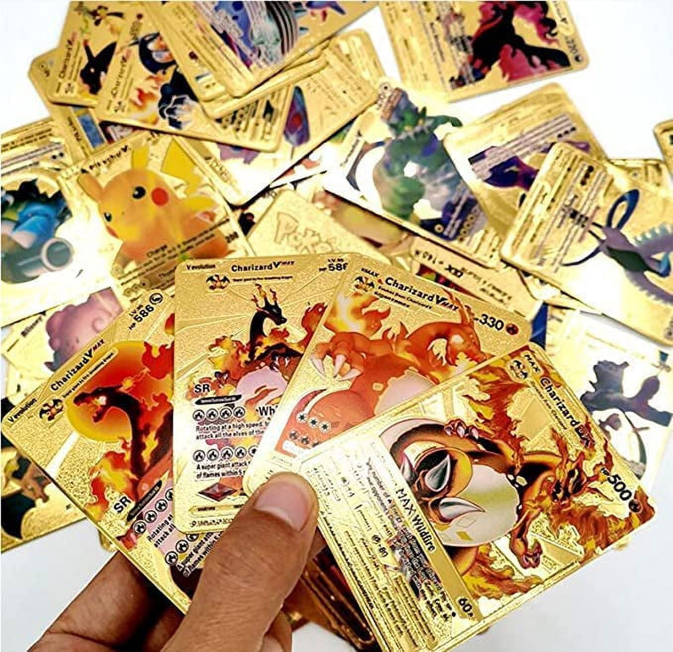 pokemon shiny gold cards Charizard GX Hidden Fates Shiny Gold Metal Pokemon Card