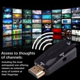 thumbnail image 4 of HCBY 1080P Wireless Display Adapter - TV Streaming Stick for Screen Mirroring iPhone Android Phone to HDMI TV, Built-in Games, Plug & Play, Universal Compatibility, Ideal Gift (Black), 4 of 5