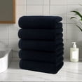 thumbnail image 1 of 5 Pcs Cotton Towel Set, European American Style Border Face Wash Cloth, Absorbent Fast Drying, Natural Soft Comfortable, Multi-Scene Use, Wholesale Gift Package, 1 of 6