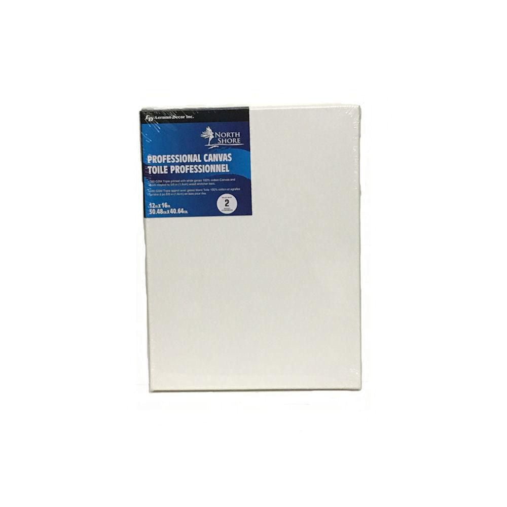 Toile professionnelle North Shore 12" x 16"