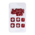 thumbnail image 2 of Full Cover  Toenails, Exquisite Women False Toe Nails Comfortable ABS Flexible  for Weddings, 2 of 8