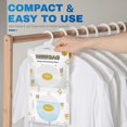 thumbnail image 4 of Vacplus Moisture Absorbers Hanging Closet Dehumidifier Bags Humidity Packs Desiccant Closet Dehumidifiers and Odor Eliminator with Fragrance Free for Fresher Air 10 Pack 9.8OZ, 4 of 5