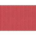 thumbnail image 1 of Ahgly Company Tapis d'Intérieur Rectangulaires Transitionnels Rouges Lavables à la Machine, 2 Pieds x 3 Pieds, 1 of 7