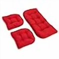 thumbnail image 3 of U-Shaped Twill Tufted Settee Cushion Set (Set of 3), 3 of 3