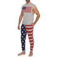 thumbnail image 4 of Men's Boxer Shorts and Tank Top USA FlagT-Shirt, Sold Separately, 4 of 5