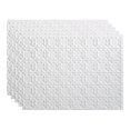 thumbnail image 1 of Fasade 18in x 24in Matte White Backsplash Panel 5 Pack, 1 of 5