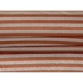 thumbnail image 4 of oneOone Velvet Rust Brown Fabric Stripes Sewing Material Print Fabric By The Yard 58 Inch Wide, 4 of 4