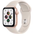 thumbnail image 1 of Refurbished Apple Watch SE (2020) 1st Gen 44mm A2354 (GPS + Cellular) Gold (Grade A+), 1 of 3