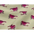 thumbnail image 4 of oneOone Viscose Jersey Fabric Branch & Bird Block Print Fabric BTY 60 Inch Wide, 4 of 4