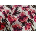 thumbnail image 4 of oneOone Cotton Cambric Red Fabric Florals Craft Projects Decor Fabric Printed By The Yard 42 Inch Wide, 4 of 4
