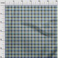 thumbnail image 3 of oneOone Polyester Spandex Baby Blue Fabric Check Fabric For Sewing Printed Craft Fabric By The Yard 56 Inch Wide, 3 of 4