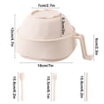 thumbnail image 3 of Yhmxh Microwave Ramen Bowl With Strainer Microwave Ramen Bowl 6-piece Set Ramen Microwave Bowl With Lid And Handle Dishwasher Safe Portable Ramen Bowl Cooker Kitchen Essentials Home and Kitchen, 3 of 6
