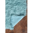 thumbnail image 5 of New Flokati 1400gr 2'4" x 8'6" Runner, Pastel Blue, 5 of 5