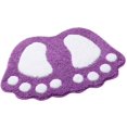 thumbnail image 4 of Cute Foot Pads Soft Microfiber Bathroom Rug Non Slip Doormat Cute Large Doormat Absorbent Carpet for Bedroom Kitchen Carpet, 4 of 7