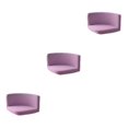 thumbnail image 4 of kurtrusly Trilateral Chair Covers Wide Application And Strong Elastic Chair Protection Made Easy Polyester Cover Chairs Decoration Light purple 3Set, 4 of 6