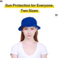 thumbnail image 2 of ORUYROP Unisex Washed Cotton Bucket Hat Summer Outdoor Cap, 2 of 5