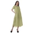 thumbnail image 2 of Moomaya Tenues d'Été Femmes Coton Flex Imprimées Robes Décontractées, 2 of 5