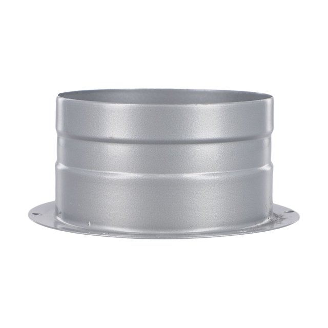 1pc 75-250mm Adapter Flange Connection Metal Vent Pipe Fitting Wall Air Pipe Hose Flange Adapter For Ventilation Systems